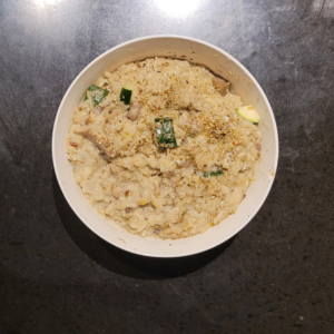 Gorgonzola risotto